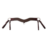 Bison Steer Tripper Breastcollar - Dark Brown